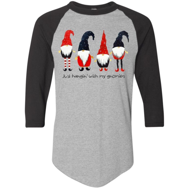 Just Hangin’ with My Gnomies Raglan Jersey