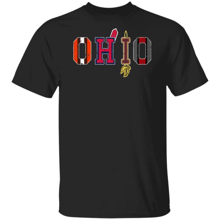 Ohio Sport Teams – Browns, Cavs, Indians, Ohio State shirts