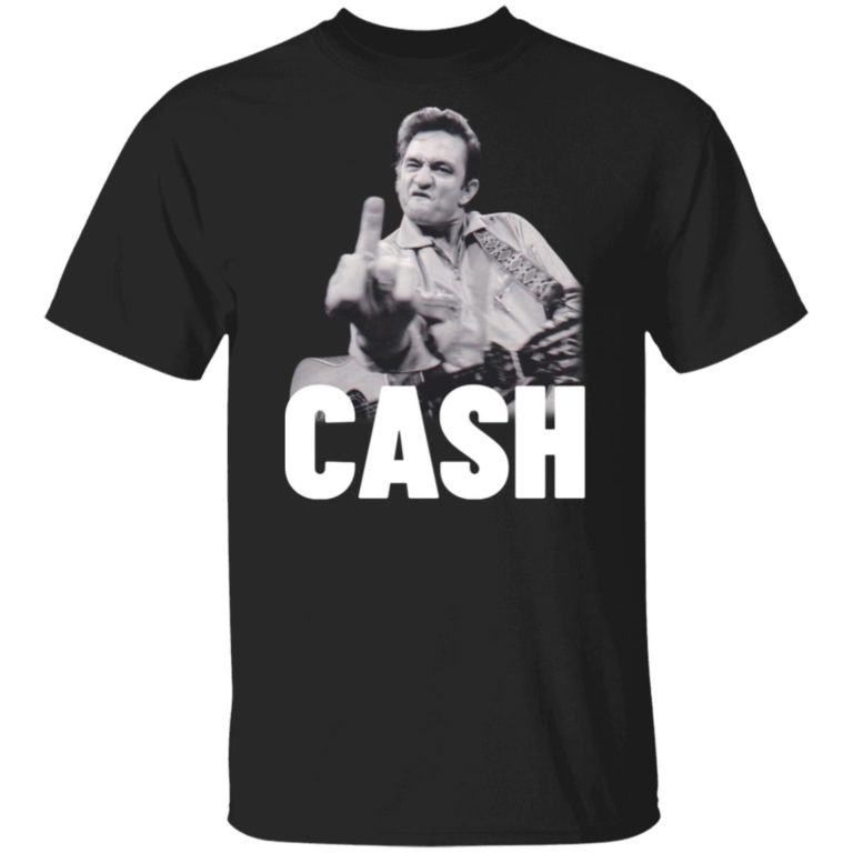 Johnny Cash The Bird hoodie, sweater, t shirt