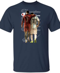 Ronaldo and Messi Champion signatures hoodie, sweater, t shirt