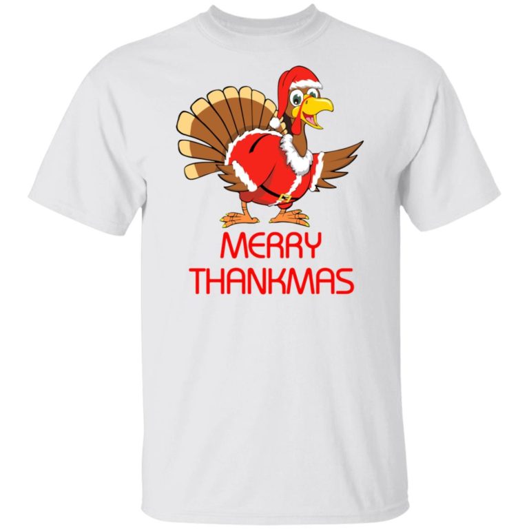 Turkey Santa Merry Thanksmas Thanksgiving Day t shirt, sweatshirt