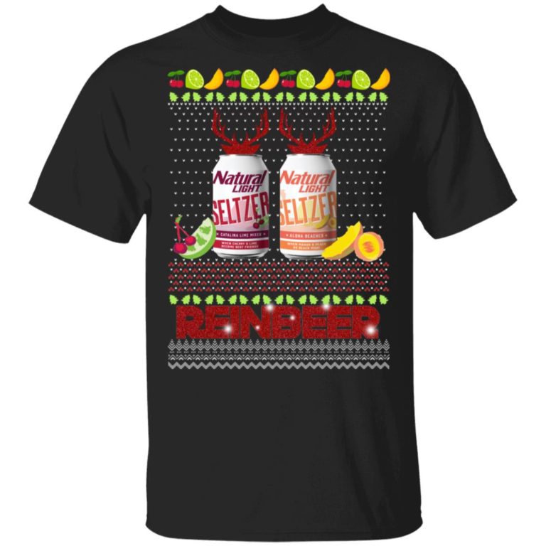 Christmas Natural Light Seltzer Catalina Lime Mixer T Shirt, Sweatshirt