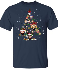 Harry Potter Chibi Characters Christmas Tree t shirt, sweatshirt Harry Potter Chibi Characters Christmas Tree t shirt, sweatshirt