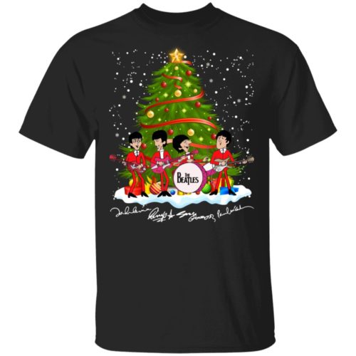 beatles christmas sweatshirt
