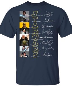 Star Wars Characters Signature hoodie, sweater, t shirt Star Wars Characters Signature hoodie, sweater, t shirt
