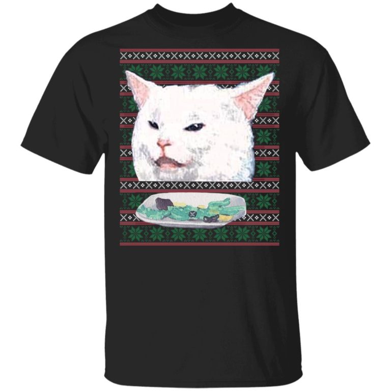 Cat – Woman Yelling At Cat Christmas hoodie, sweater, t shirt