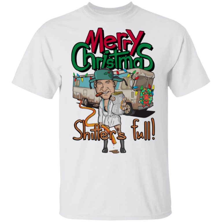 Cousin Eddie Merry Christmas Shitter Was Full hoodie, sweatshirt, t shirt