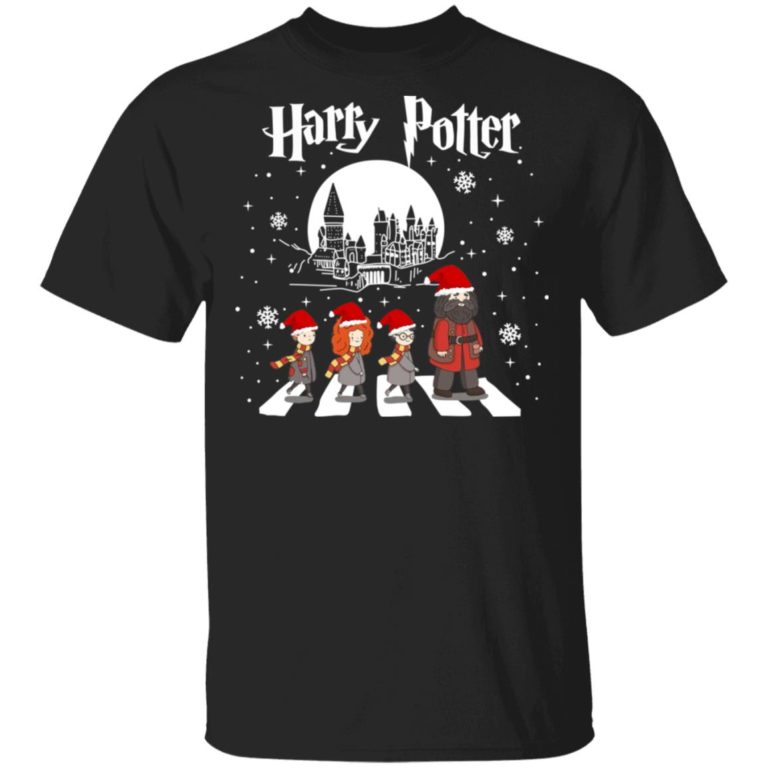 Harry Potter Walking On Abbey Road Christmas t shirt, sweatshirt
