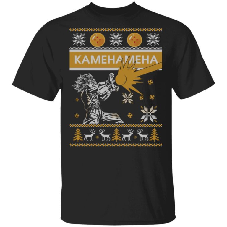 Dragon Ball – Kamehameha Christmas t shirt, sweatshirt