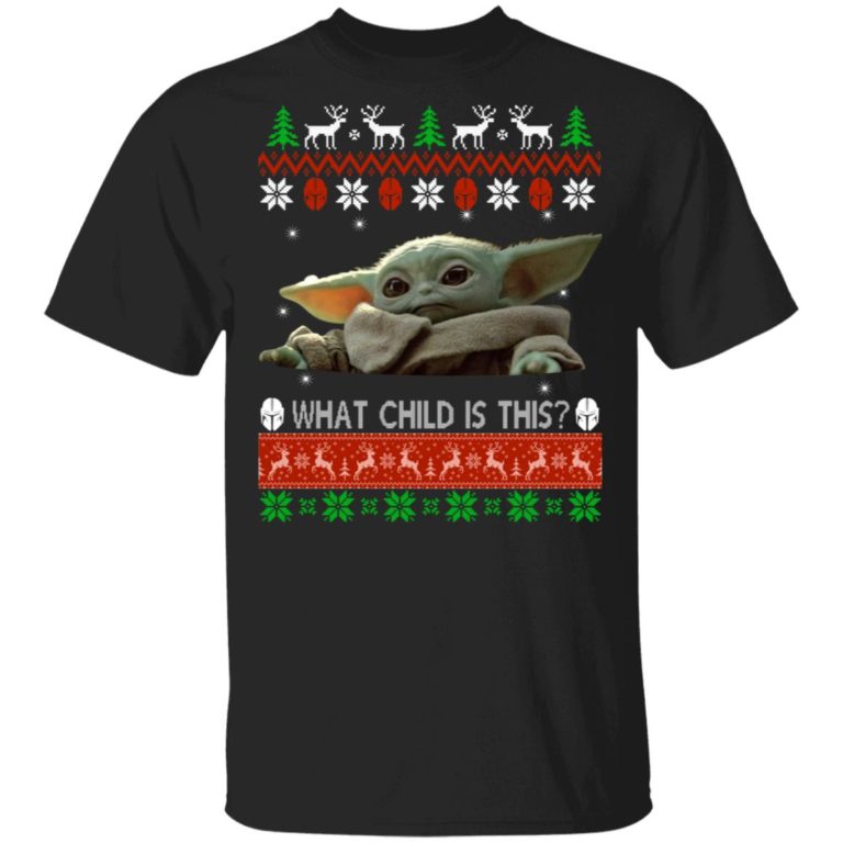 Baby Yoda Christmas Sweater t shirt, sweatshirt