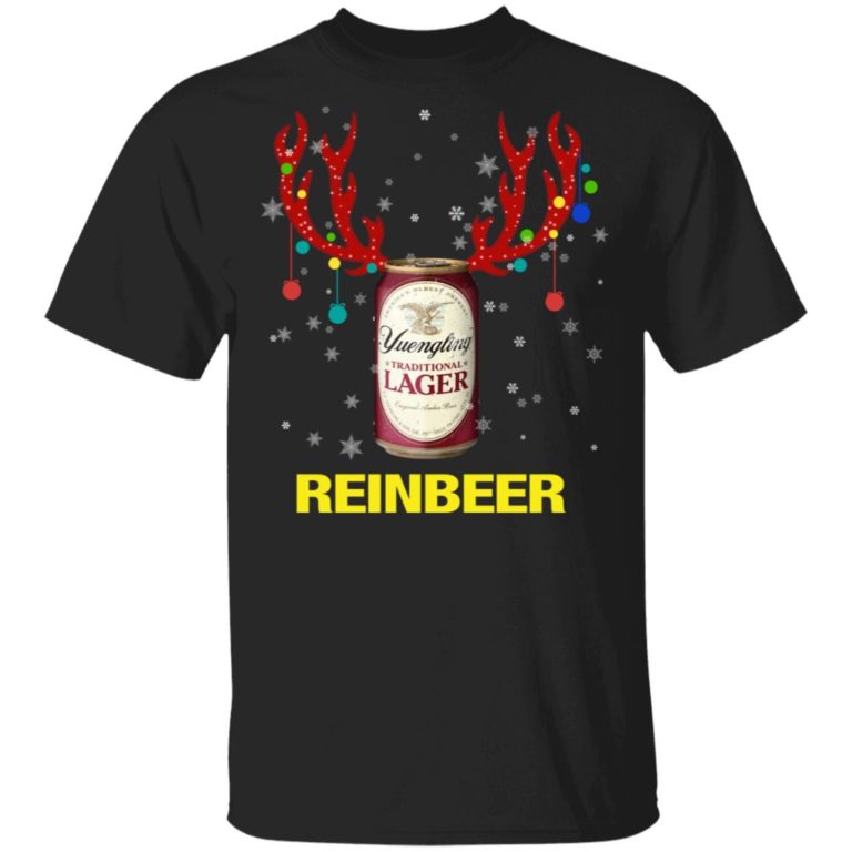 Reinbeer Yuengling Lager In Reindeer Horns Christmas t shirt, sweatshirt