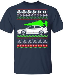 Mitsubishi Lancer Evo Christmas t shirt, sweatshirt