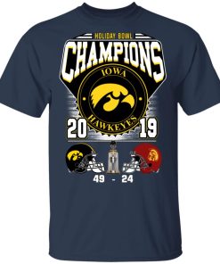 Iowa Hawkeyes Holiday Bowl Champions 2019 Hoodie, T Shirt Iowa Hawkeyes Holiday Bowl Champions 2019 Hoodie, T Shirt