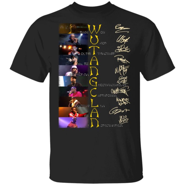 Wu Tang Clan Raekwon Ugod Ol Dirty Bastard Signature Shirts
