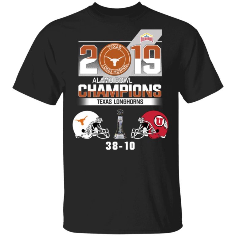 2019 Alamo Bowl Champions Texas Longhorns 38 10 Hoodie, T Shirt