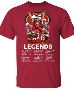 San Francisco 49ers Legends Signatures Hoodie, T Shirt San Francisco 49ers Legends Signatures Hoodie, T Shirt