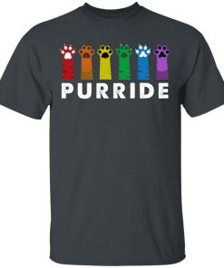 LGBT Cat Paws Purride Hoodie, T Shirt