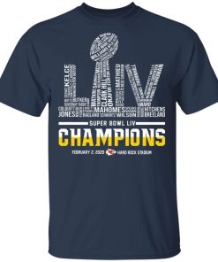 Kansas City Chiefs Super Bowl Liv Champions Hard Rock Stadium Shirts Kansas City Chiefs Super Bowl Liv Champions Hard Rock Stadium Shirts
