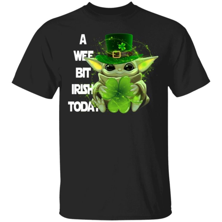 Star Wars Baby Yoda a wee bit Irish today St. Patrick’s day