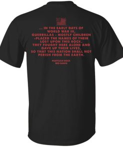 Wolverines In The Early Days Of World III Partisan Rock Red Dawn Hoodie, T Shirt