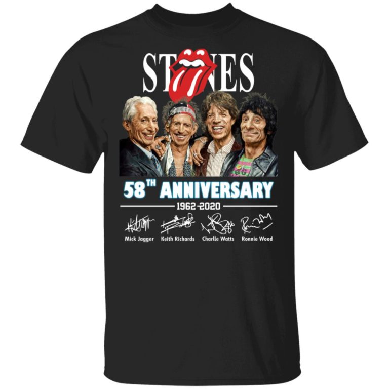 The Rolling Stones 58th anniversary 1962 2020 signatures