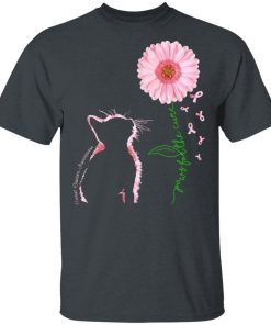 Breast cancer awareness Cat daisy paws for the cure