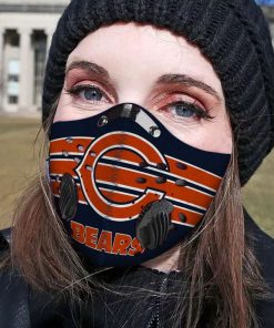 Chicago Bears N95 Filter Sheet Face Mask Chicago Bears N95 Filter Sheet Face Mask