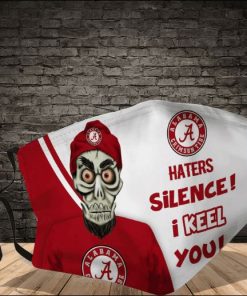 Achmed Alabama Crimson Tide Haters Silence I Keel You Face Mask Achmed Alabama Crimson Tide Haters Silence I Keel You Face Mask