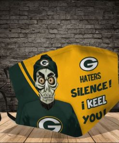 Achmed Green Bay Packers Haters Silence I Keel You Face Mask