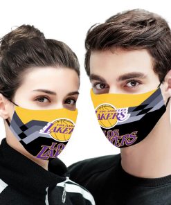 Los Angeles Lakers Face Mask