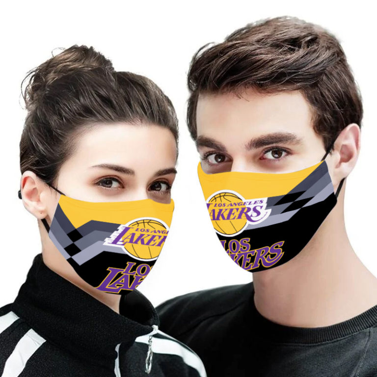 Los Angeles Lakers Face Mask