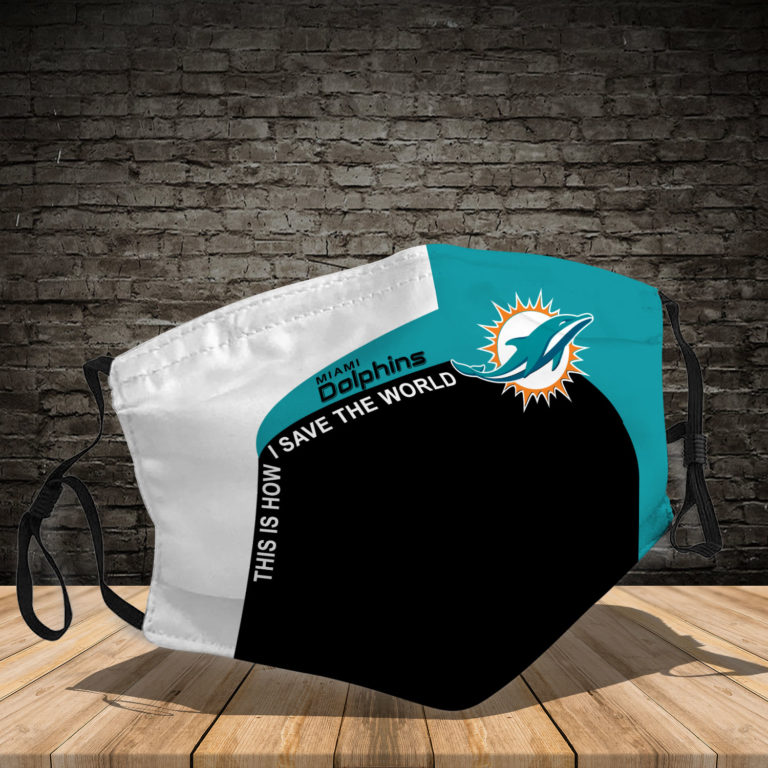 Miami Dolphins This Is How Save The World Face Mask