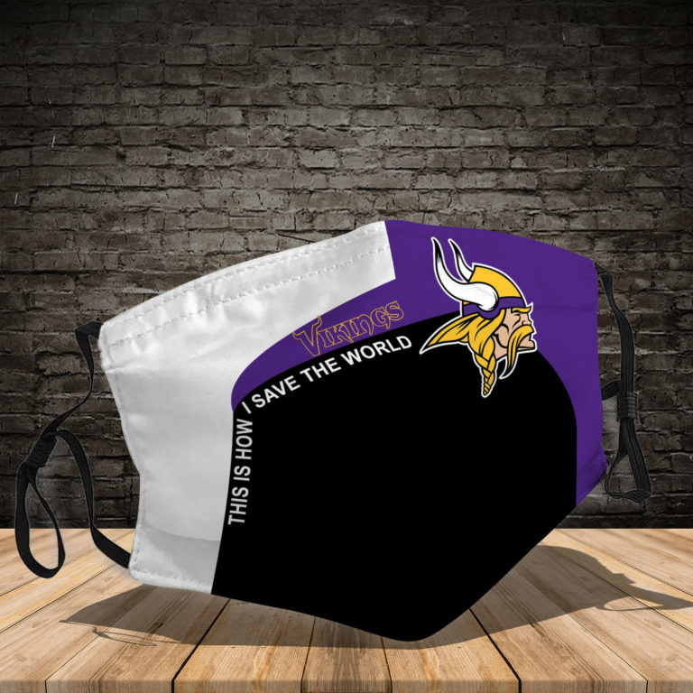Minnesota Vikings This Is How Save The World Face Mask