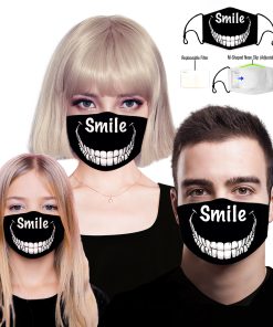 Skull Smile Face Mask