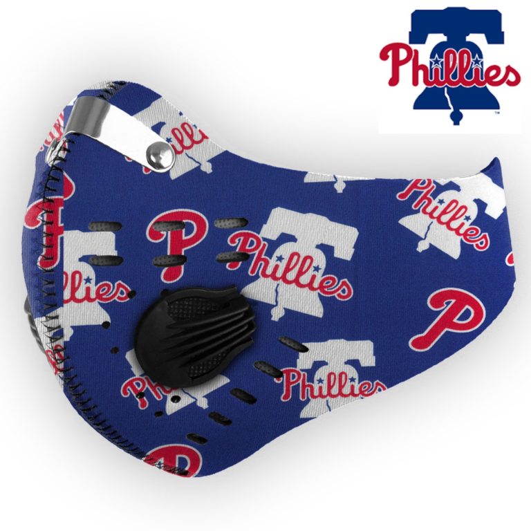 Philadelphia Phillies N95 Filter Sheet Face Mask
