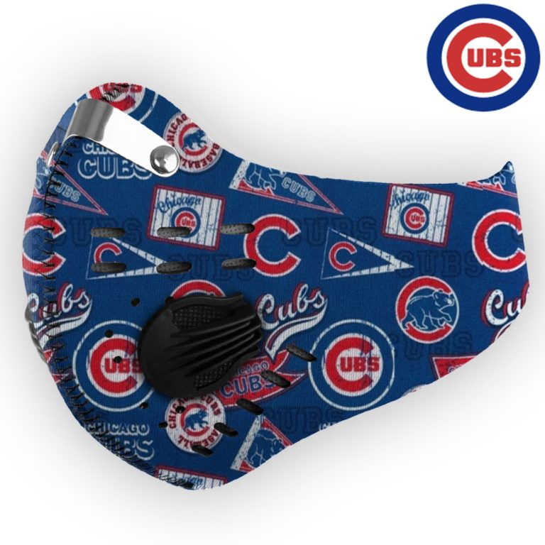 Chicago Cubs N95 Filter Sheet Face Mask