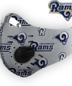 Los Angeles Rams Football N95 Filter Face Mask Los Angeles Rams Football N95 Filter Face Mask