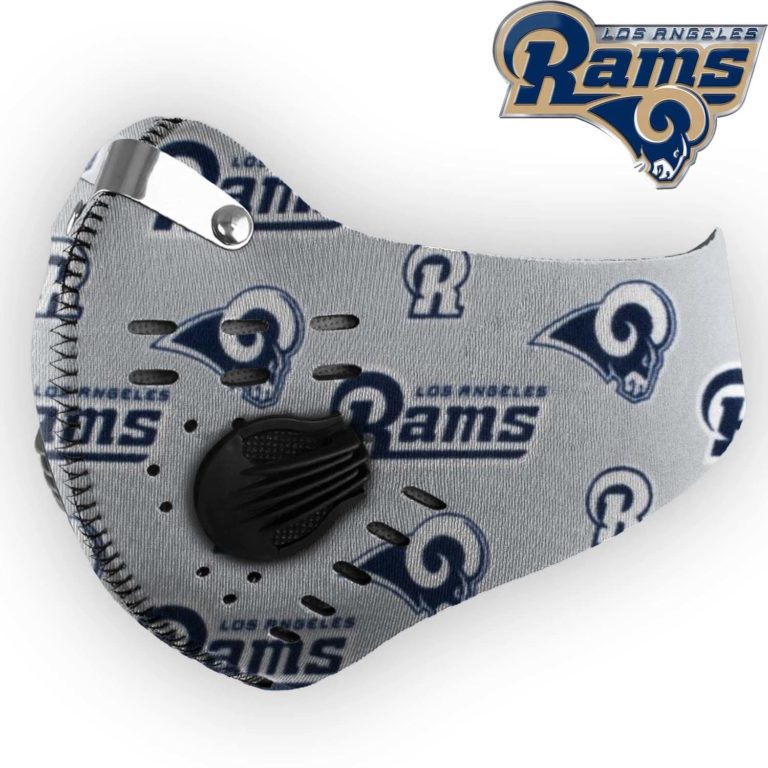 Los Angeles Rams Football N95 Filter Face Mask
