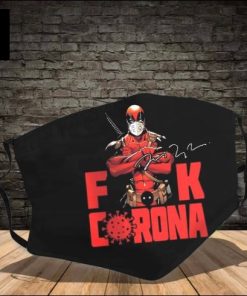 Deadpool Fuck Corona Face Mask