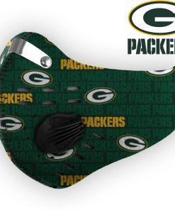 Green Bay Packers Football Full Print Face Mask