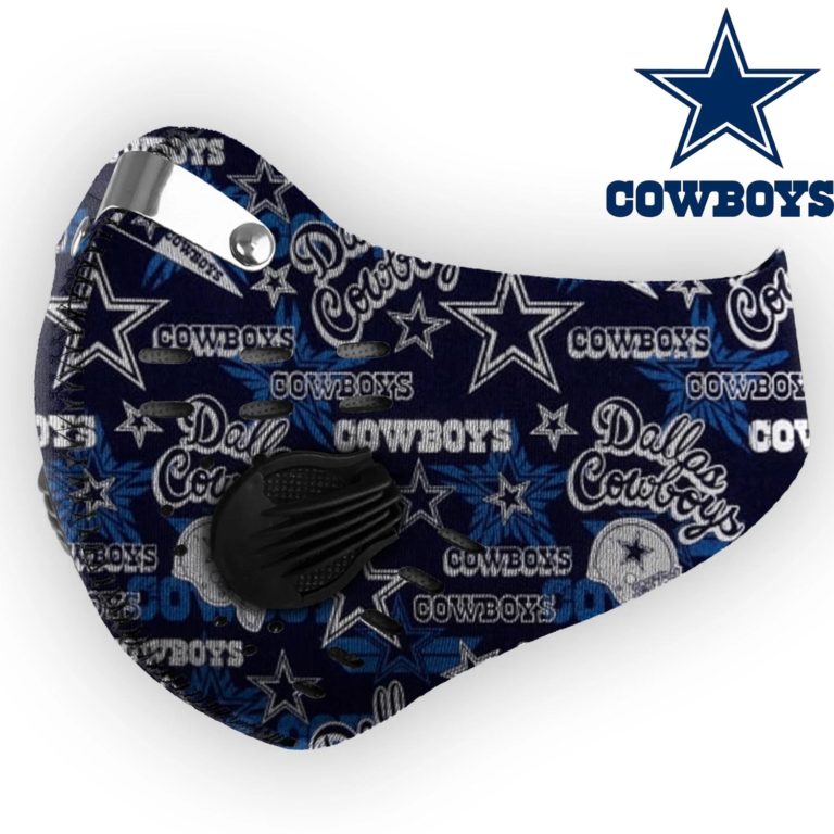 Dallas Cowboys Football Full Print Face Mask