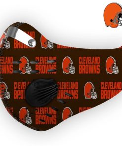 Cleveland Browns Football Full Print Face Mask
