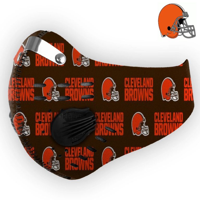 Cleveland Browns Football Full Print Face Mask