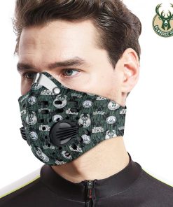 Milwaukee Bucks Basketball Face Mask