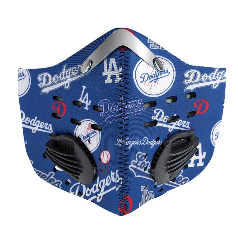 Los Angeles Dodgers Baseball N95 Filter Face Mask