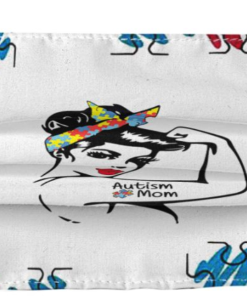 Autism Mom Face Mask