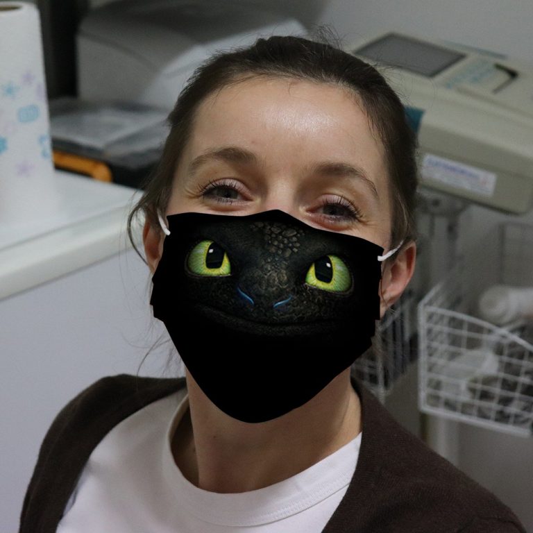 Toothless 3D Print Face Mask