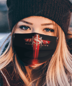 Jesus Saved My Life Face Mask