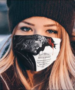 God Jesus Way Maker Miracle Worker Face Mask