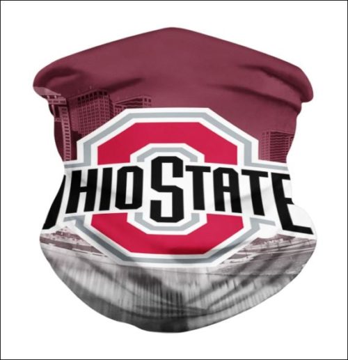 Ohio State Buckeyes Neck Gaiter Magic Bandana RobinPlaceFabrics